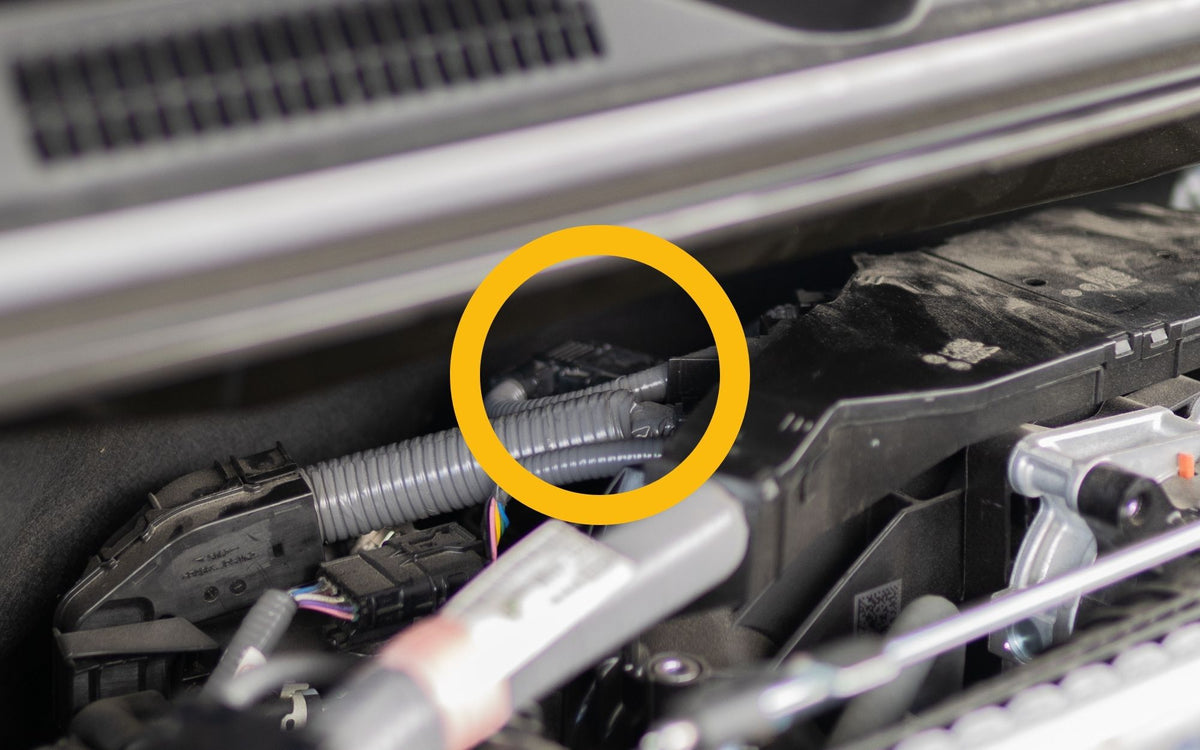 Connect Rear MAP Sensor